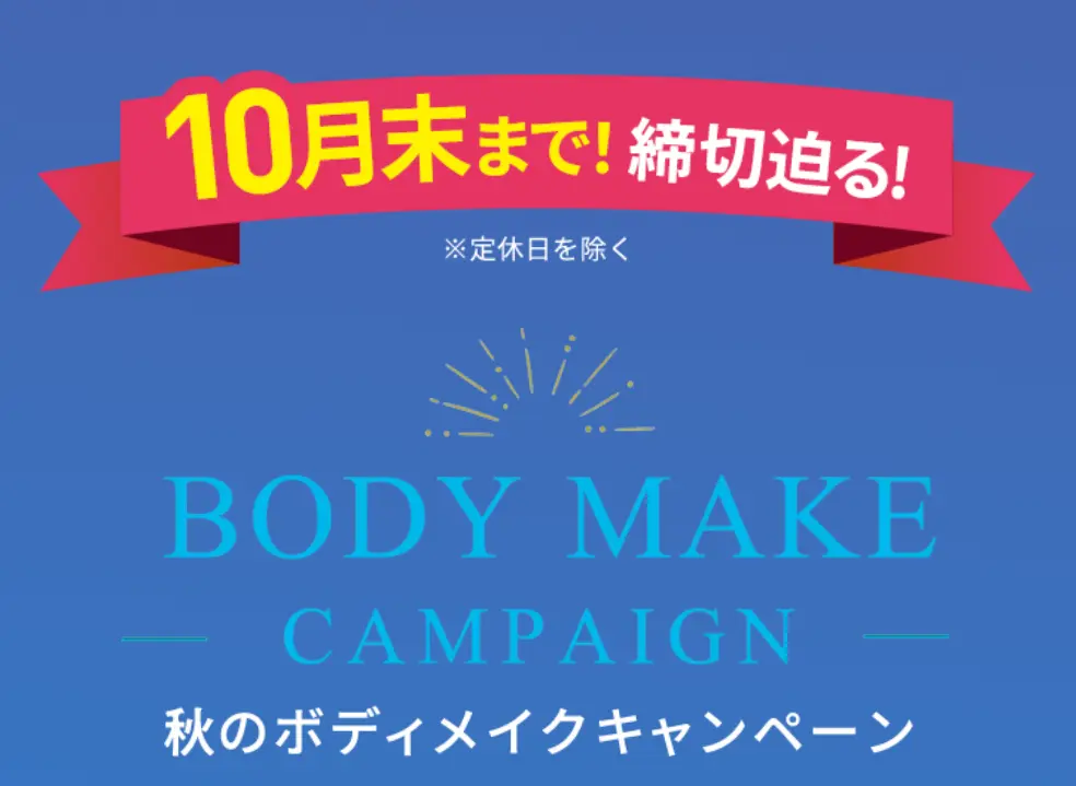 リントスル ボディメイクキャンペーン4大特典