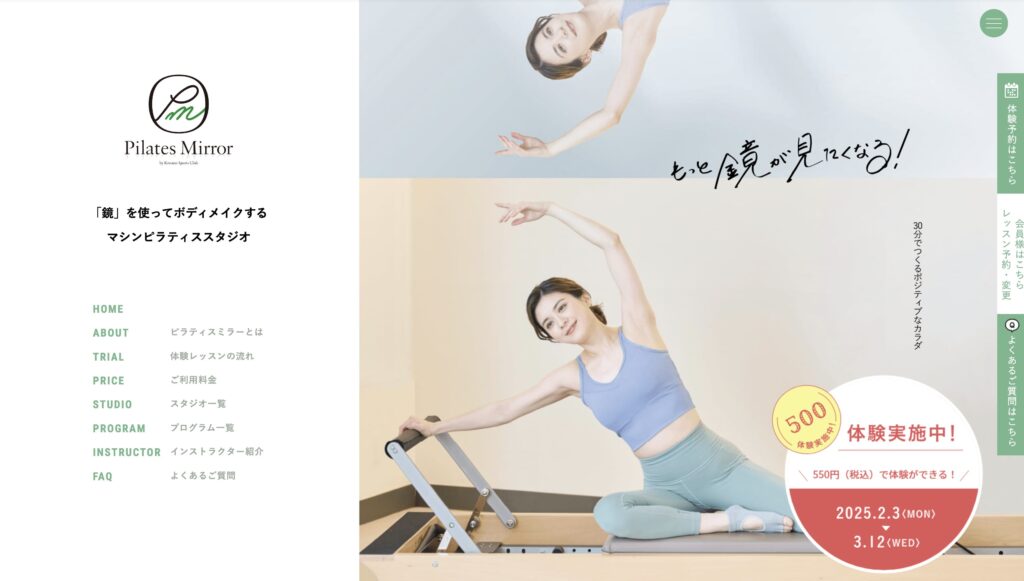 Pilates Mirror