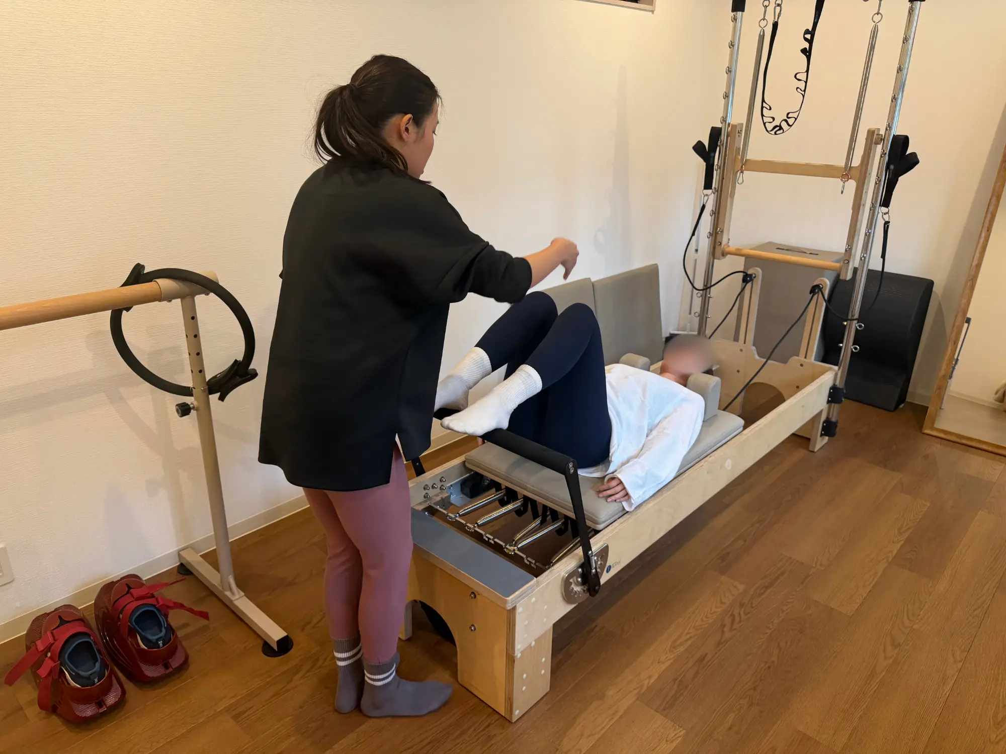 YOMOGI pilates リフォーマーの体験